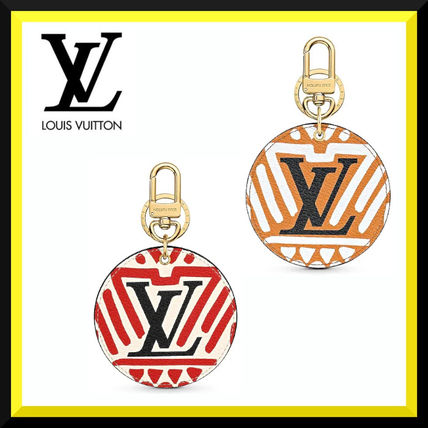 Louis Vuitton Monogram Logo Keychains  Bag Charms M69723 M69722 