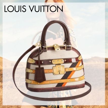 Louis Vuitton ALMA 2020 SS Monogram Casual Style Blended Fabrics Leather Elegant Style LVU74P3NBEIZZZZZ00 