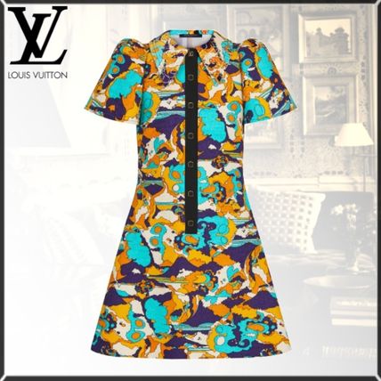 Louis Vuitton A Line Dress 1A7SZ1 