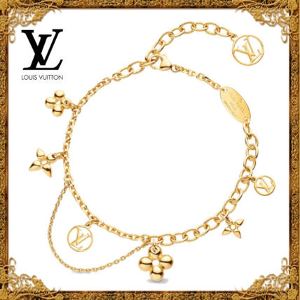 Louis Vuitton MONOGRAM Blooming Supple Bracelet M64858 