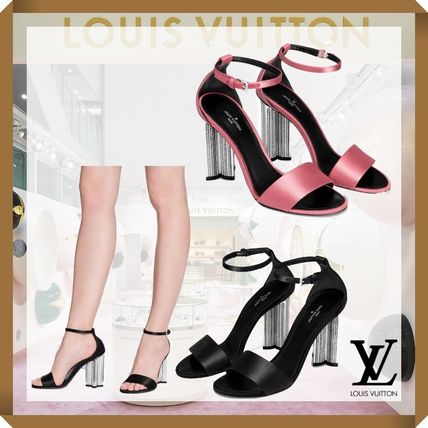 Louis Vuitton MONOGRAM 2020 SS Casual Style Party Style Elegant Style Heeled Sandals 1A66LP 1A66M4 
