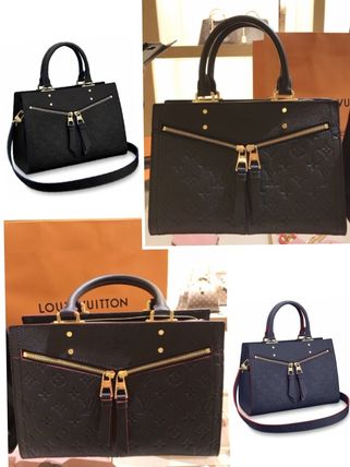 Louis Vuitton MONOGRAM EMPREINTE Monogram 2WAY Leather Handbags 