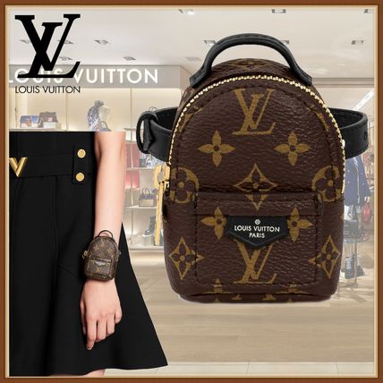 Louis Vuitton 2020 SS Leather Party Style Elegant Style Bracelets M6563A 