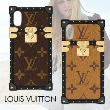 Louis Vuitton MONOGRAM 2020 SS Monogram Unisex Blended Fabrics Bi color iPhone X iPhone XS M67893 M67892 
