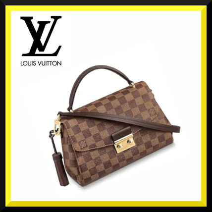Louis Vuitton Leather Logo Shoulder Bags N53000 