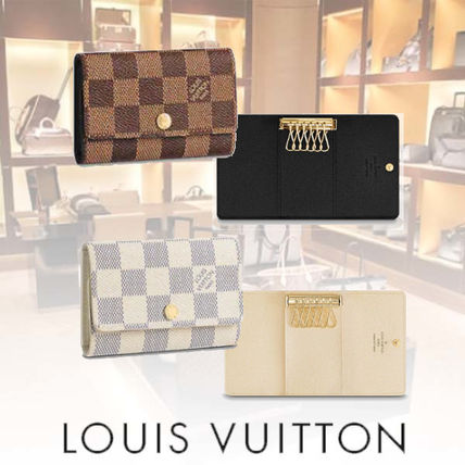 Louis Vuitton DAMIER Other Plaid Patterns Unisex Canvas Leather Logo N61745 N62630 