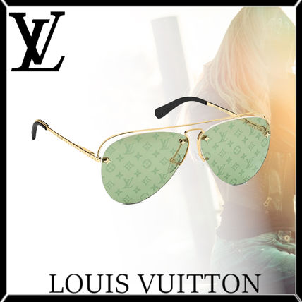 Louis Vuitton MONOGRAM Street Style Sunglasses Z1179W 