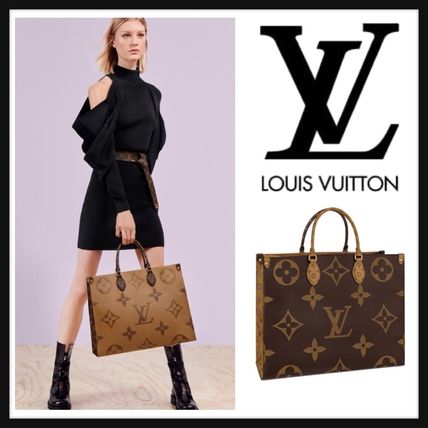 Louis Vuitton MONOGRAM 2019 20AW Monogram Casual Style Unisex Canvas A4 2WAY Leather M44576 