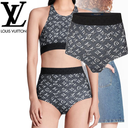 Louis Vuitton MONOGRAM 2020 Cruise Monogram Blended Fabrics Logo Swimwear 1A685S 
