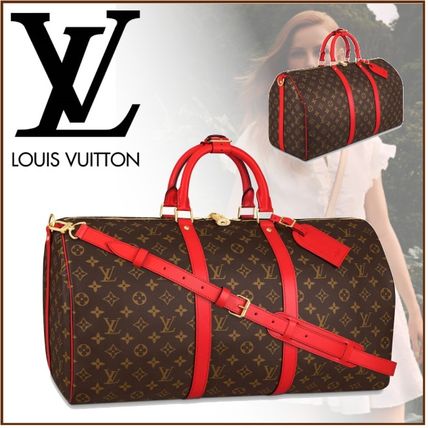 Louis Vuitton MONOGRAM Boston  Duffles 