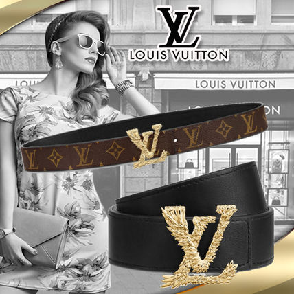 Louis Vuitton Casual Style Office Style Elegant Style Belts M0209U 