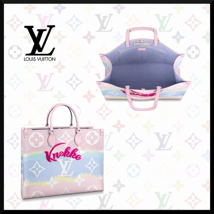 Louis Vuitton MONOGRAM Monogram Casual Style Tie dye Leather Elegant Style Logo M45182 