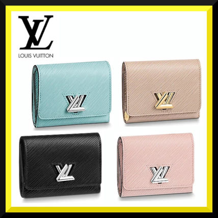 Louis Vuitton Plain Leather Small Wallet Logo Folding Wallets M63323 M63322  M67671 M69158 