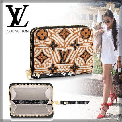 Louis Vuitton ZIPPY WALLET 2020 21AW Long Wallet Logo Coin Cases M69496 