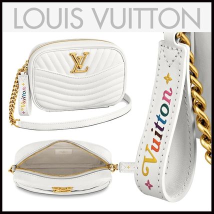 Louis Vuitton 2019 SS Casual Style Calfskin Plain Leather Party Style 