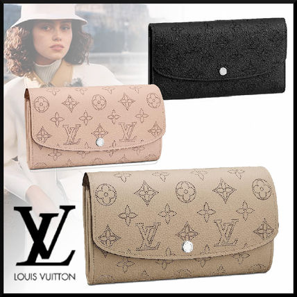 Louis Vuitton MAHINA 2020 21AW Long Wallets M60145 M60144 M60143 