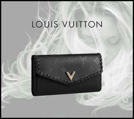 Louis Vuitton 2019 20AW Monogram Calfskin Plain Long Wallets 