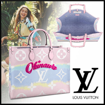 Louis Vuitton 2020 SS Monogram Casual Style Canvas Tie dye Leather Crossbody Logo M45191 