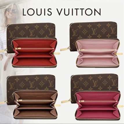 Louis Vuitton 2020 21AW Monogram Leather Long Wallets M41896 M41894 M41895 M42616 