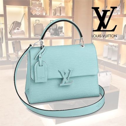 Louis Vuitton EPI 2020 SS 2WAY Plain Leather Crossbody Logo Shoulder Bags M56320 