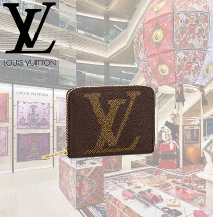 Louis Vuitton Leather Long Wallet Small Wallet Logo Coin Cases M69354 