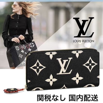 Louis Vuitton ZIPPY WALLET 2020 21AW Unisex Leather Logo Long Wallets M69698 