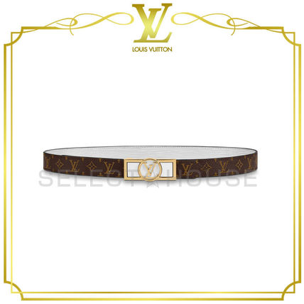 Louis Vuitton 2020 SS Monogram Leather Belts MP246W MP246V MP246U 