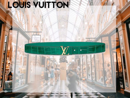 Louis Vuitton 2018 19AW Lv Iconic 30Mm Belt M0134U 