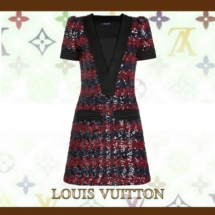 Louis Vuitton 2020 SS A Line Cocktail Dress 1A7U9G 1A7U9F 1A7U9E 1A7U9D 1A7U9C 1A7U9B 