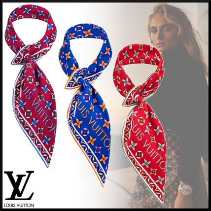 Louis Vuitton Sunset Monogram Bandana M73844 M73843 M73839 