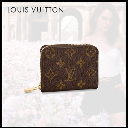 Louis Vuitton Monogram Leather Long Wallet Small Wallet Logo Coin Cases M60067 