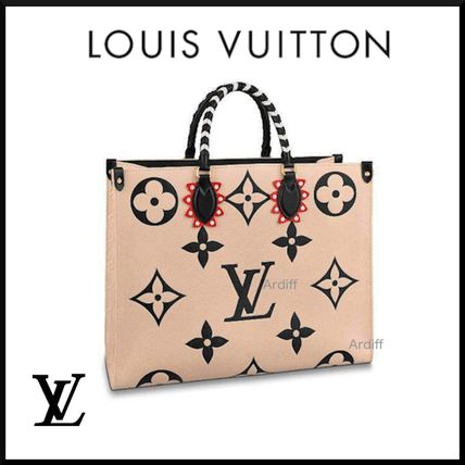 Louis Vuitton MONOGRAM 2020 21AW Monogram Unisex A4 2WAY Logo Handbags 