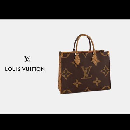 Louis Vuitton MONOGRAM Monogram Casual Style A4 Office Style Totes 