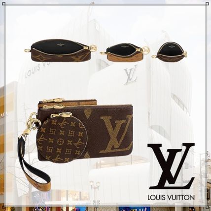 Louis Vuitton Monogram Casual Style Office Style Elegant Style Clutches M68756 