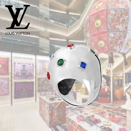 Louis Vuitton 2020 SS Lv Planet Strass Ring MP2520 