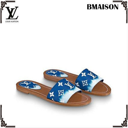 Louis Vuitton 2020 SS Lv Escale Lock It Flat Mule 1A7TP0 