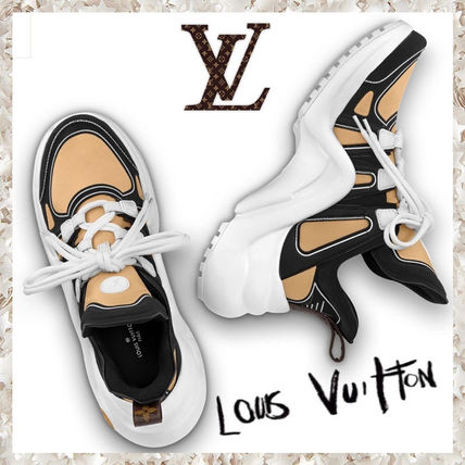 Louis Vuitton 2020 SS Monogram Casual Style Leather Elegant Style Low Top Sneakers 1A7TVY 