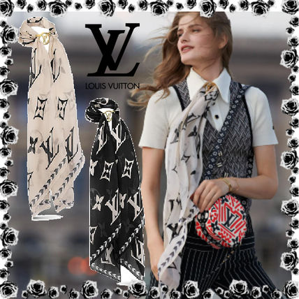 Louis Vuitton MONOGRAM 2020 21AW Monogram Silk Elegant Style Logo 1A7VTC 