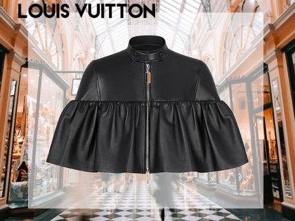 Louis Vuitton Short Casual Style Plain Elegant Style Jackets 1A826B 