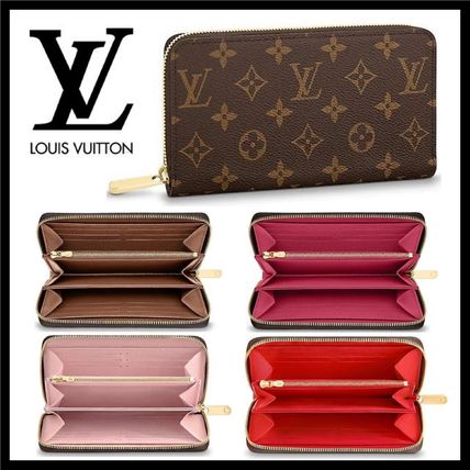 Louis Vuitton MONOGRAM Monogram Unisex Canvas Blended Fabrics Long Wallet 