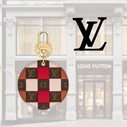 Louis Vuitton 2019 20AW Monogram Check Bag Charm And Key Holder M68657 