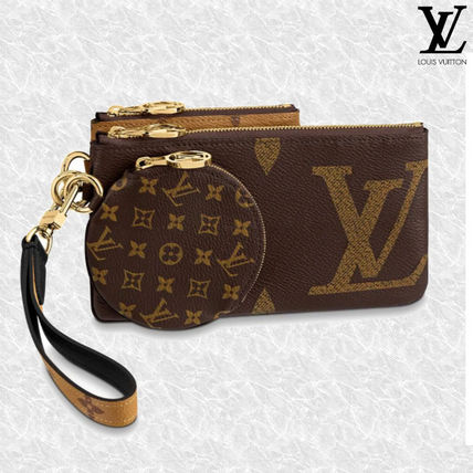 Louis Vuitton Monogram Leather Party Style Office Style Elegant Style 