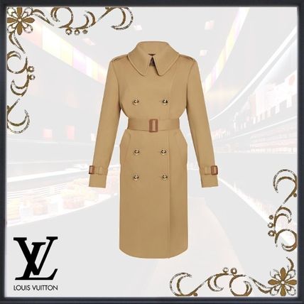 Louis Vuitton 2020 SS Double Breasted Trench 1A7TZT 