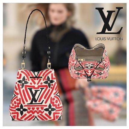 Louis Vuitton NEONOE 2020 21AW Monogram Casual Style 2WAY Leather Crossbody Logo M45362 