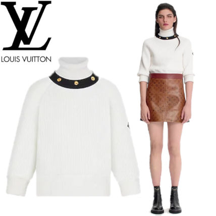 Louis Vuitton 2020 21AW Long Sleeved Turtleneck In Ribbed Wool 1A8390 