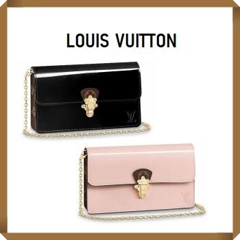 Louis Vuitton 2019 SS Cherrywood Chain Wallet M63306 M63305 