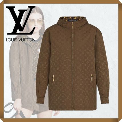 Louis Vuitton MONOGRAM Iconic Monogram Parka In Technical Taffeta 1A83RK 