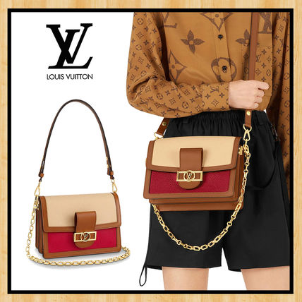 Louis Vuitton 2019 SS Casual Style Canvas Leather Party Style Office Style M53830 