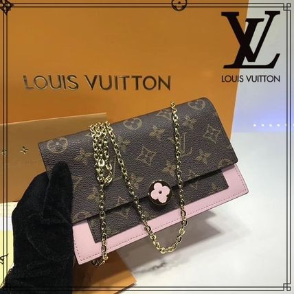 Louis Vuitton MONOGRAM 2020 SS Monogram Casual Style Canvas Blended Fabrics Bi color Chain M67404 M67405 