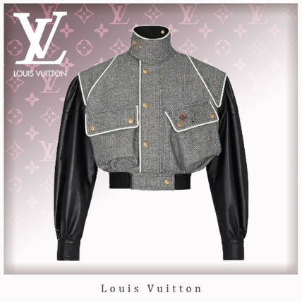 Louis Vuitton 2019 20AW Monogram Casual Style Unisex Wool Plain Jackets 1A5RXM 1A5RXL 1A5RXK 1A5RXJ 